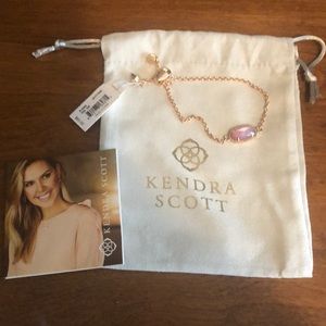 Kendra Scott Elaina Adjustable Chain Bracelet.